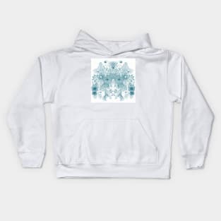 ABSTRACT BLUE Kids Hoodie